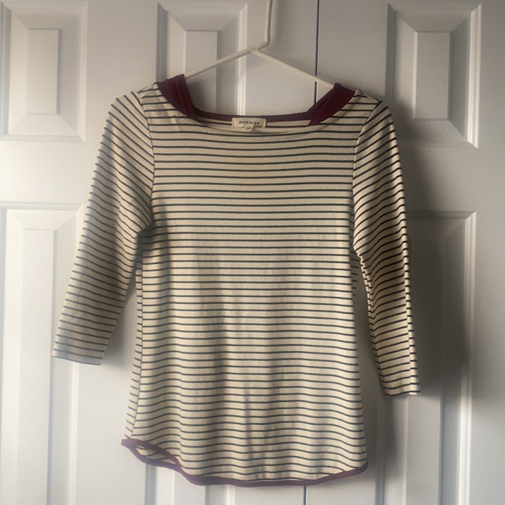 Monteau quarter sleeve top